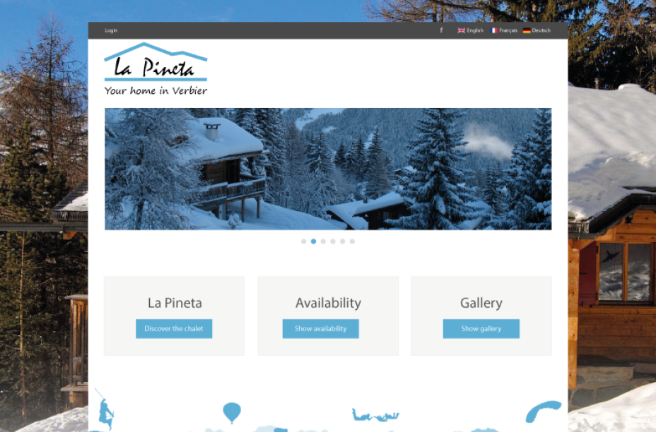 La Pineta homepage